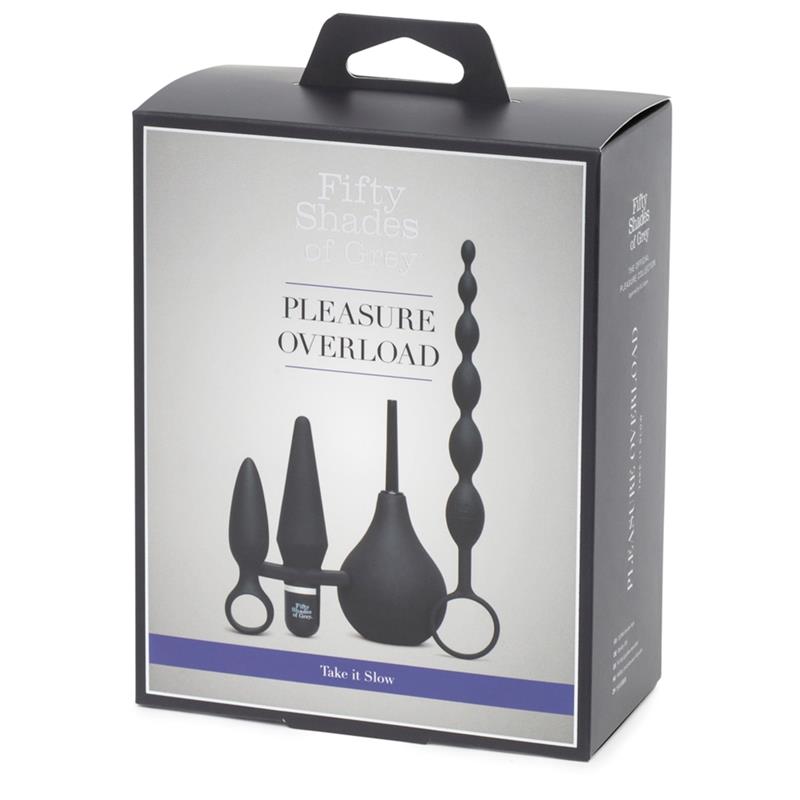 Pleasure Overload Starter Anal Kit 4 Piece Kit - UABDSM