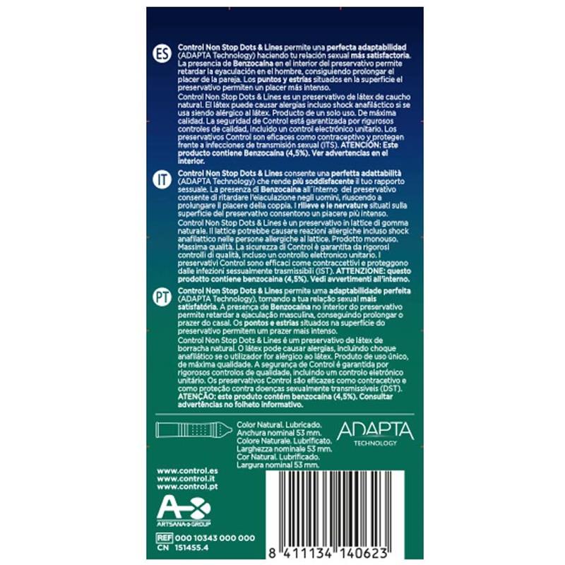 Preservatives Non Stop Drops and Lines 12 units - UABDSM