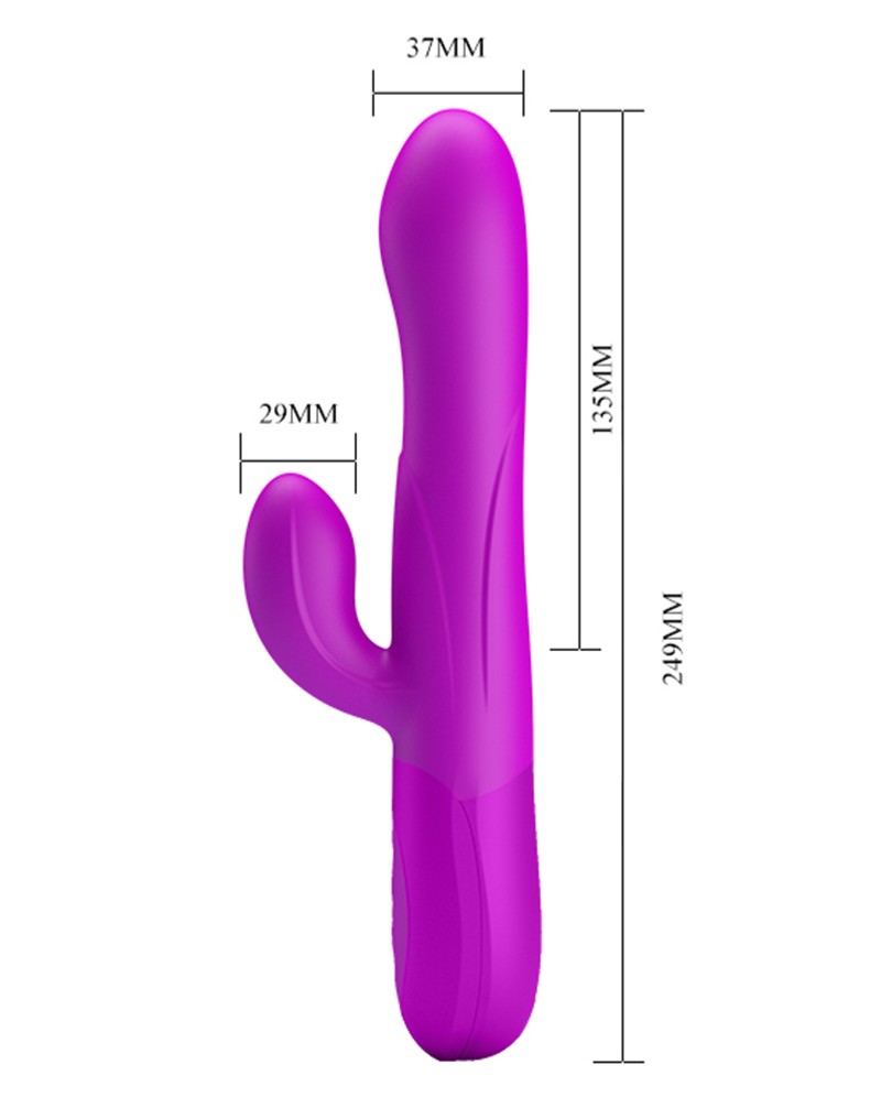 Pretty Love Douglas - Inflatable Rabbit Vibrator - UABDSM