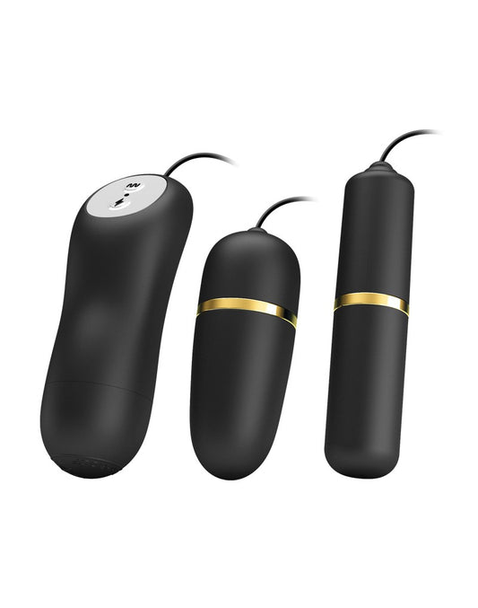 Pretty Love - Electric Stimulation Bullets Set - Black Pretty Love - Electric Stimulation Bullets Set - Black - UABDSM