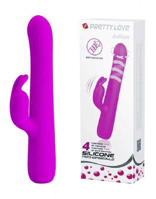 Pretty Love Julian - Rotating Rabbit Vibrator Pretty Love Julian - Rotating Rabbit Vibrator - UABDSM