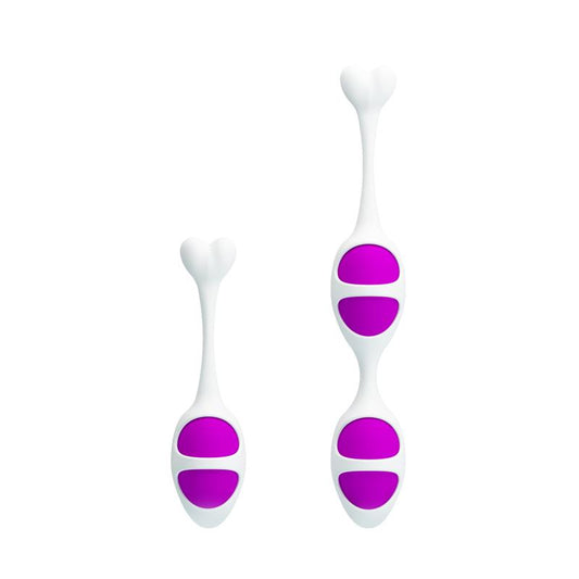 Pretty Love Oval Shaped Kegel Balls Purple Pretty Love Oval Shaped Kegel Balls Purple - UABDSM