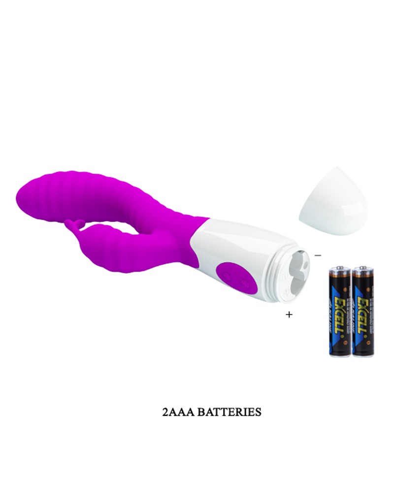 Pretty Love Pete - Curved G-spot Rabbit Vibrator - UABDSM