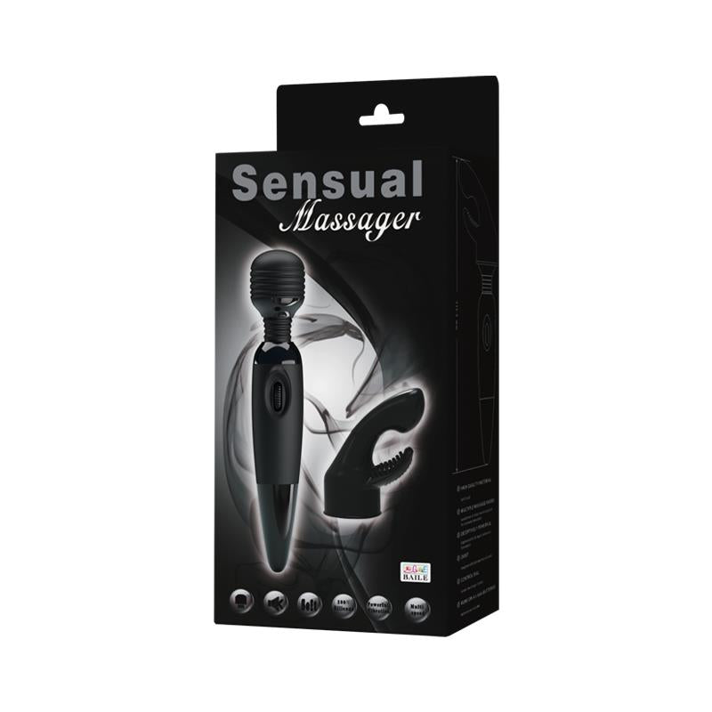 Pretty Love Sensual Massager Black - UABDSM