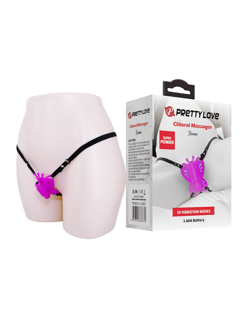 Pretty Love - Sloane - Clitoral Massager - Pink - UABDSM