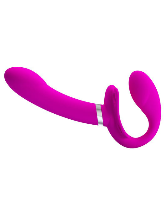 Pretty Love - Valerie - Strap-on Vibrator - Pink Pretty Love - Valerie - Strap-on Vibrator - Pink - UABDSM