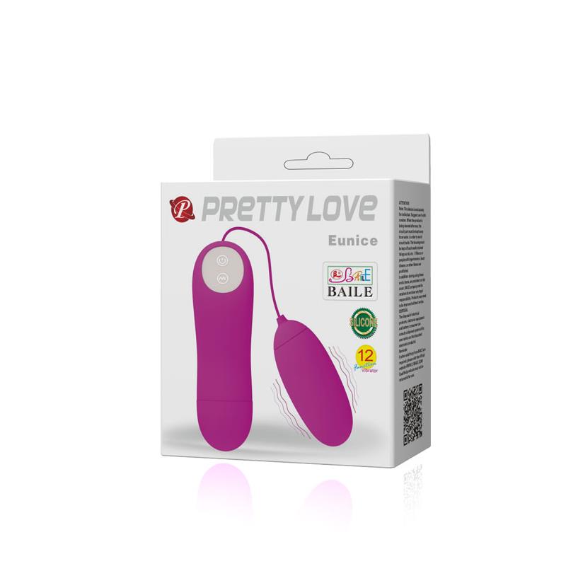 Pretty Love Vibrating Egg Eunice Purple - UABDSM