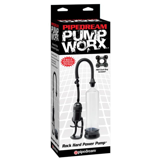 Pump Worx Rock Hard Power Pump Black - UABDSM