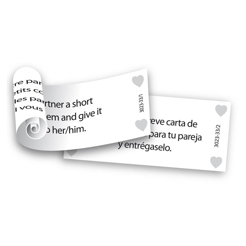 Question Game Romantic Heart (EN-ES) - UABDSM