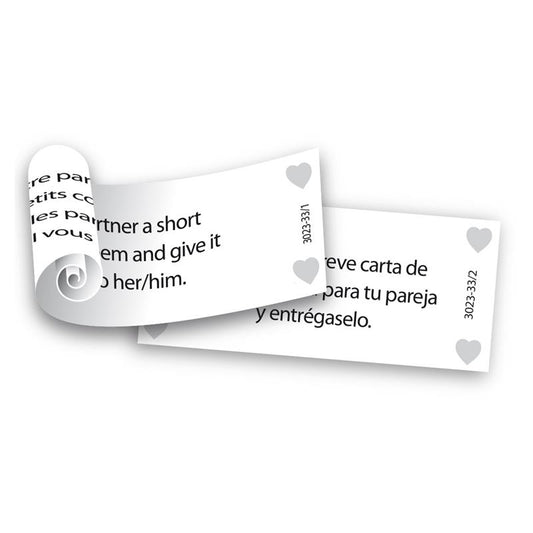 Question Game Romantic Heart (EN-ES) - UABDSM
