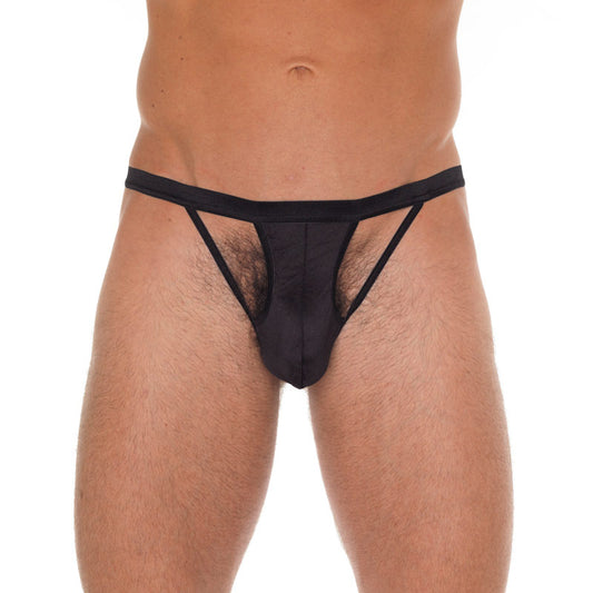 Mens Cut Out G-String Black Mens Cut Out G-String Black - UABDSM