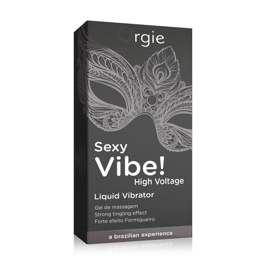 Orgie Sexy Vibe! High Voltage Liquid Vibrator - UABDSM
