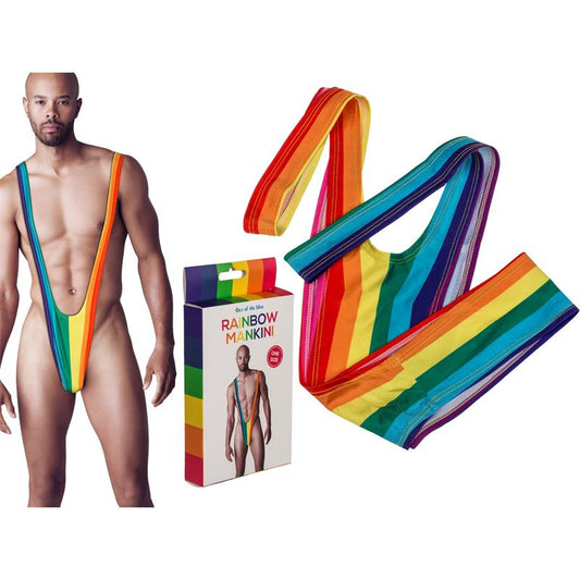 Rainbow Mankini One Size Rainbow Mankini One Size - UABDSM
