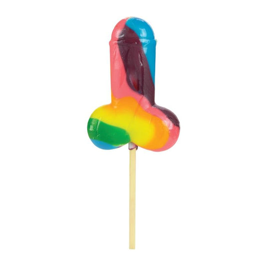 Rainbow Penis Shaped Lollipop Rainbow Penis Shaped Lollipop - UABDSM