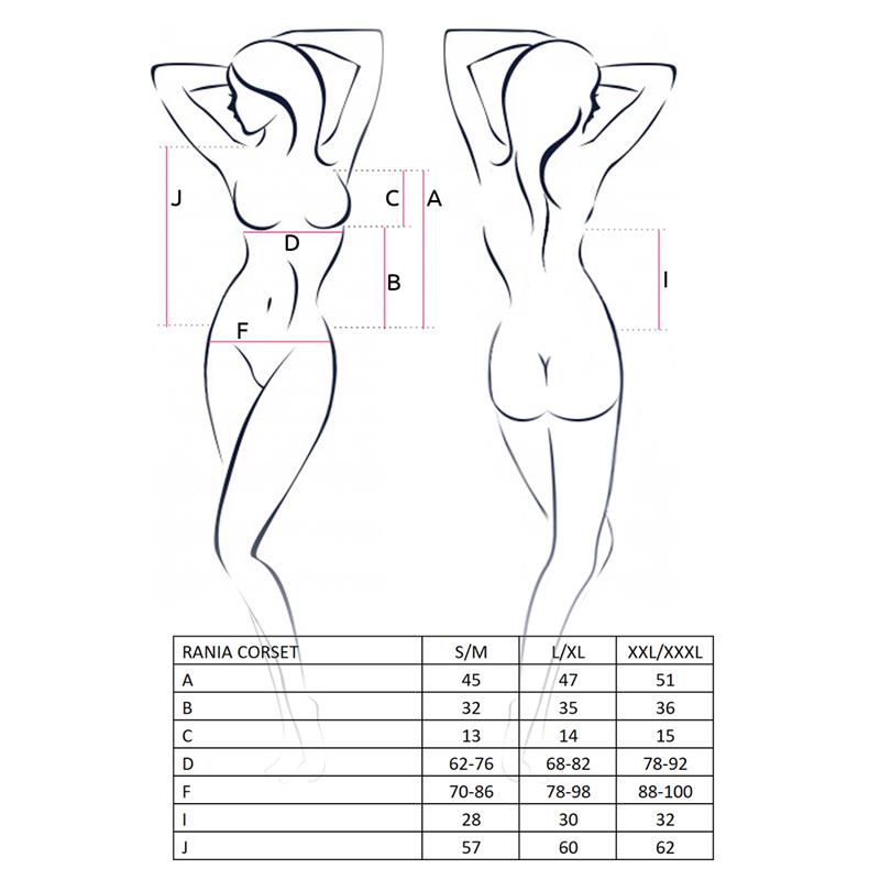 Rania Corset Black - UABDSM