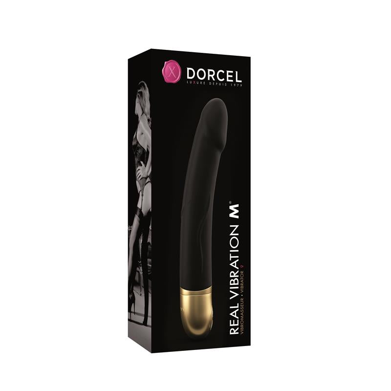 Dorcel Real Vibration M Black & Gold - UABDSM