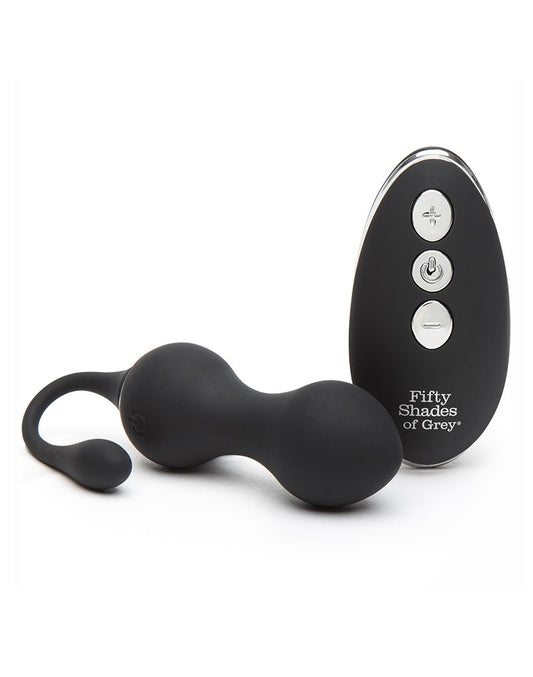 Relentless Vibrations - FSoG Remote Control Kegel Balls Relentless Vibrations - FSoG Remote Control Kegel Balls - UABDSM