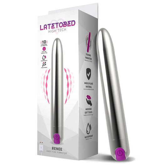 Renee Vibe 10 Vibrating Functions 185 cm USB Silver Renee Vibe 10 Vibrating Functions 185 cm USB Silver - UABDSM
