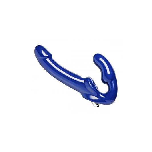 Revolver II Vibrating Strapless Strap On Dildo Blue Revolver II Vibrating Strapless Strap On Dildo Blue - UABDSM
