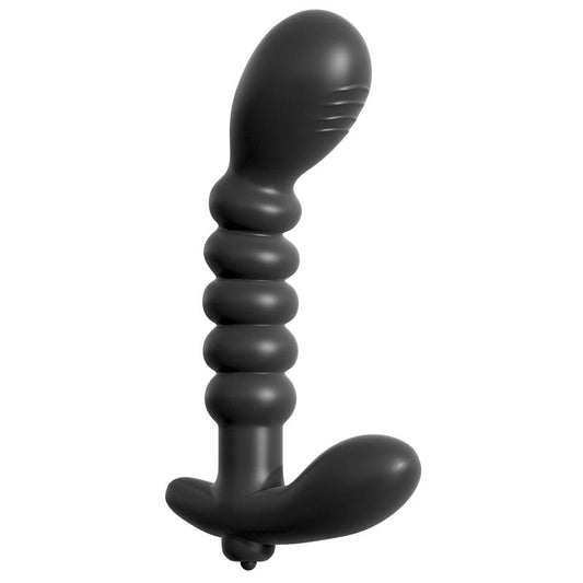 Ribbed Prostate Vibe Black - UABDSM