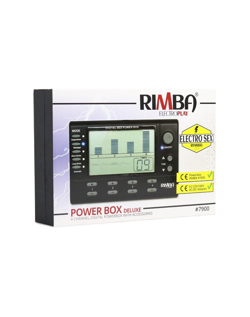 Rimba Electro Play - Electro Sex Power Box Set With LCD Display - UABDSM