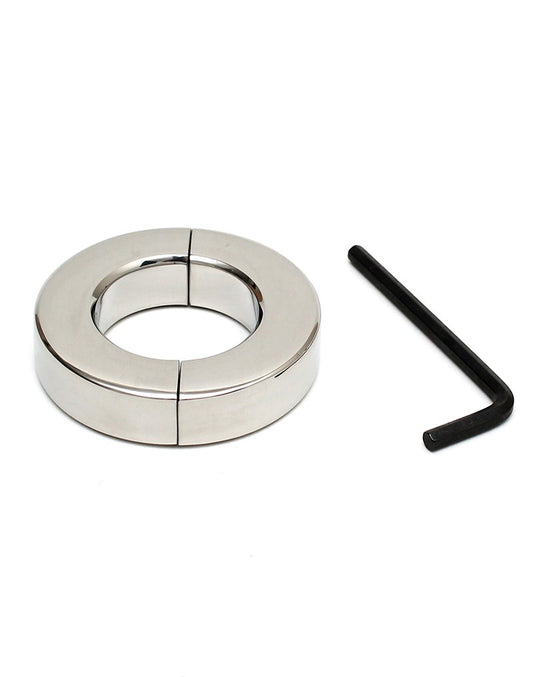 Rimba - Stainless Steel Ballstretcher 1.5 Cm. Wide. With Alan Key Rimba - Stainless Steel Ballstretcher 1.5 Cm. Wide. With Alan Key - UABDSM