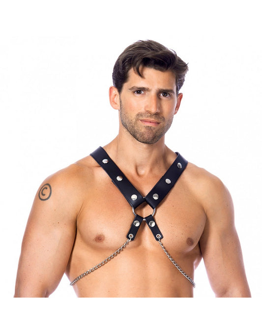 Rimba - Body Harness With Metal Chains Rimba - Body Harness With Metal Chains - UABDSM