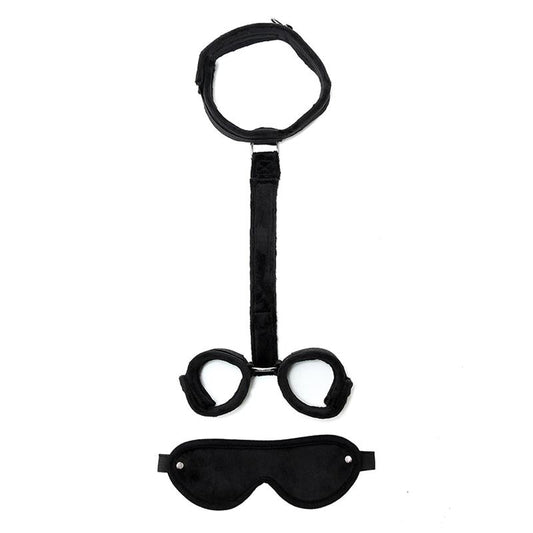 Rimba Bondage Play Bondage Set 2 Pieces Black - UABDSM