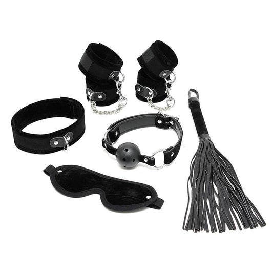 Rimba Bondage Play Complete Restraint Set Black Rimba Bondage Play Complete Restraint Set Black - UABDSM