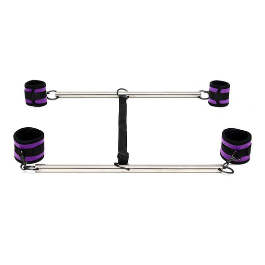 Double Spreader Bar with Suffs Adjustable Purple Double Spreader Bar with Suffs Adjustable Purple - UABDSM