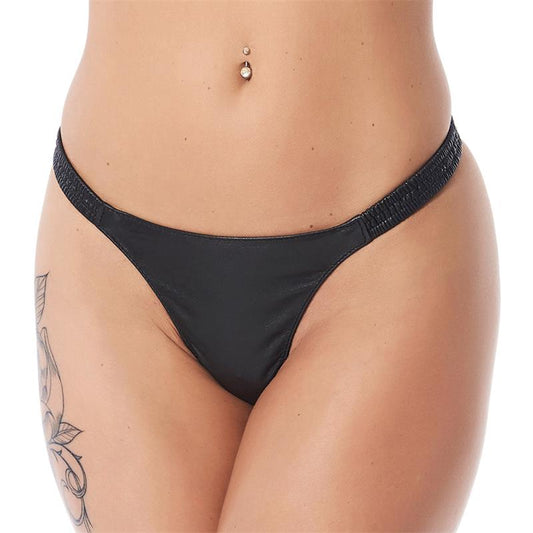 Rimba Bondage Play G-String Black Elastic Rimba Bondage Play G-String Black Elastic - UABDSM