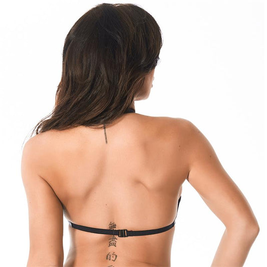 Rimba Bondage Play Leather Bra One Size - UABDSM