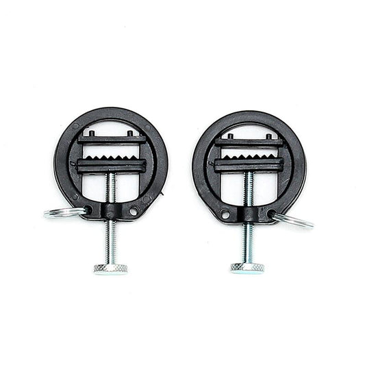 Rimba Bondage Play Nipple Clamps-Adjustable Rimba Bondage Play Nipple Clamps-Adjustable - UABDSM