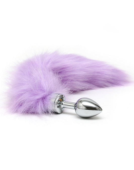 Rimba - Butt Plug SMALL With Lilac Tail (unisex) Rimba - Butt Plug SMALL With Lilac Tail (unisex) - UABDSM