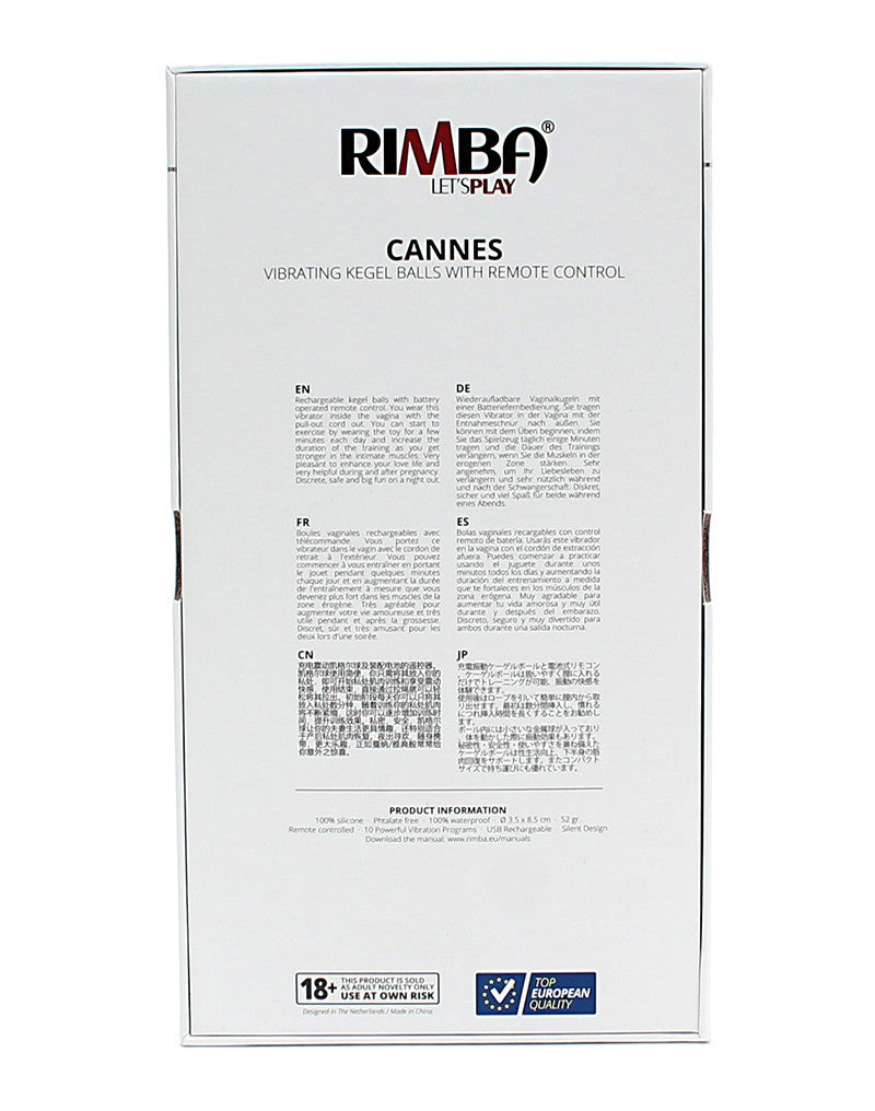 Rimba - Cannes Vibrating Balls - UABDSM
