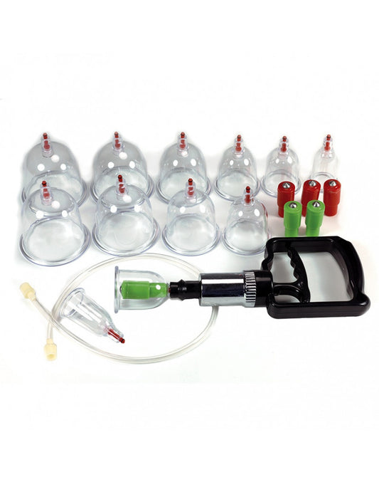 Rimba Bondage Play - Cupping Set Of 12 Cups - UABDSM