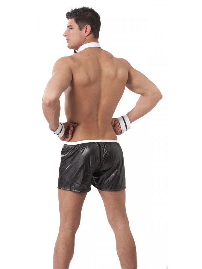 Amorable By Rimba - 4-Piece Gigolo Set - One Size - Black - UABDSM