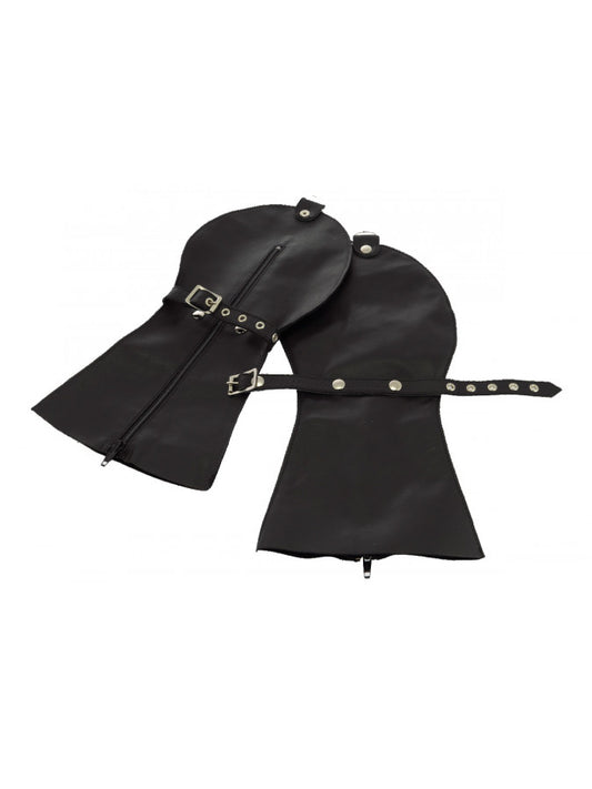 Rimba - Hanging Mittencuffs With Carabine Hooks Rimba - Hanging Mittencuffs With Carabine Hooks - UABDSM