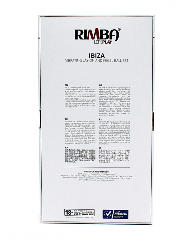 Rimba - Ibiza Vibrator Set - UABDSM