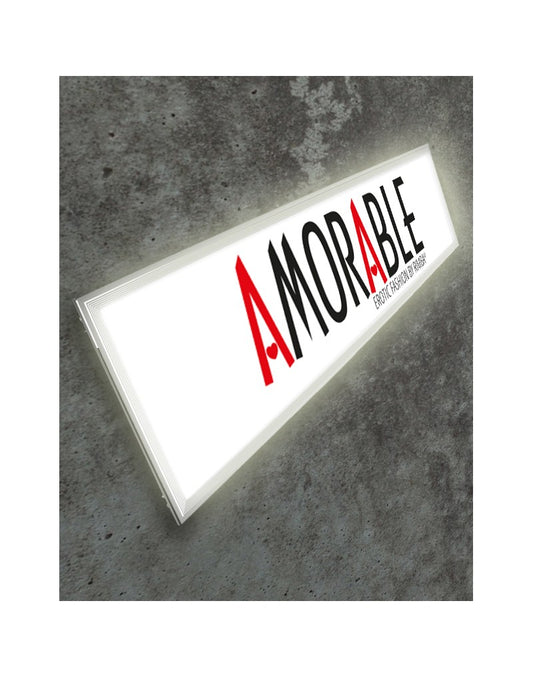 Amorable By Rimba - LED Panel With Logo Amorable By Rimba - LED Panel With Logo - UABDSM