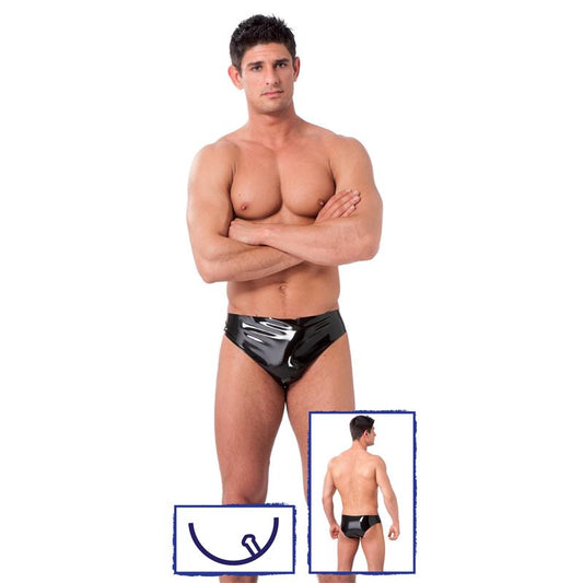 Rimba Latex Play Boxer with Plug Inside Rimba Latex Play Boxer with Plug Inside - UABDSM