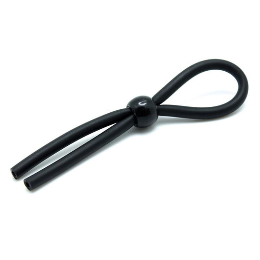 Rimba Latex Play Penis Strap Black Rimba Latex Play Penis Strap Black - UABDSM