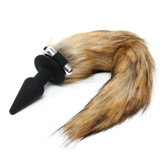 Rimba Latex Play Plug with Fox Tail Rimba Latex Play Plug with Fox Tail - UABDSM