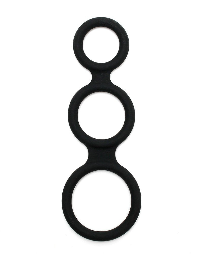 Rimba Latex Play - Triple Cock Ring - Black – Adult Sex Toys, Intimate  Supplies, Sexual Wellness, Online Sex Store – UABDSM