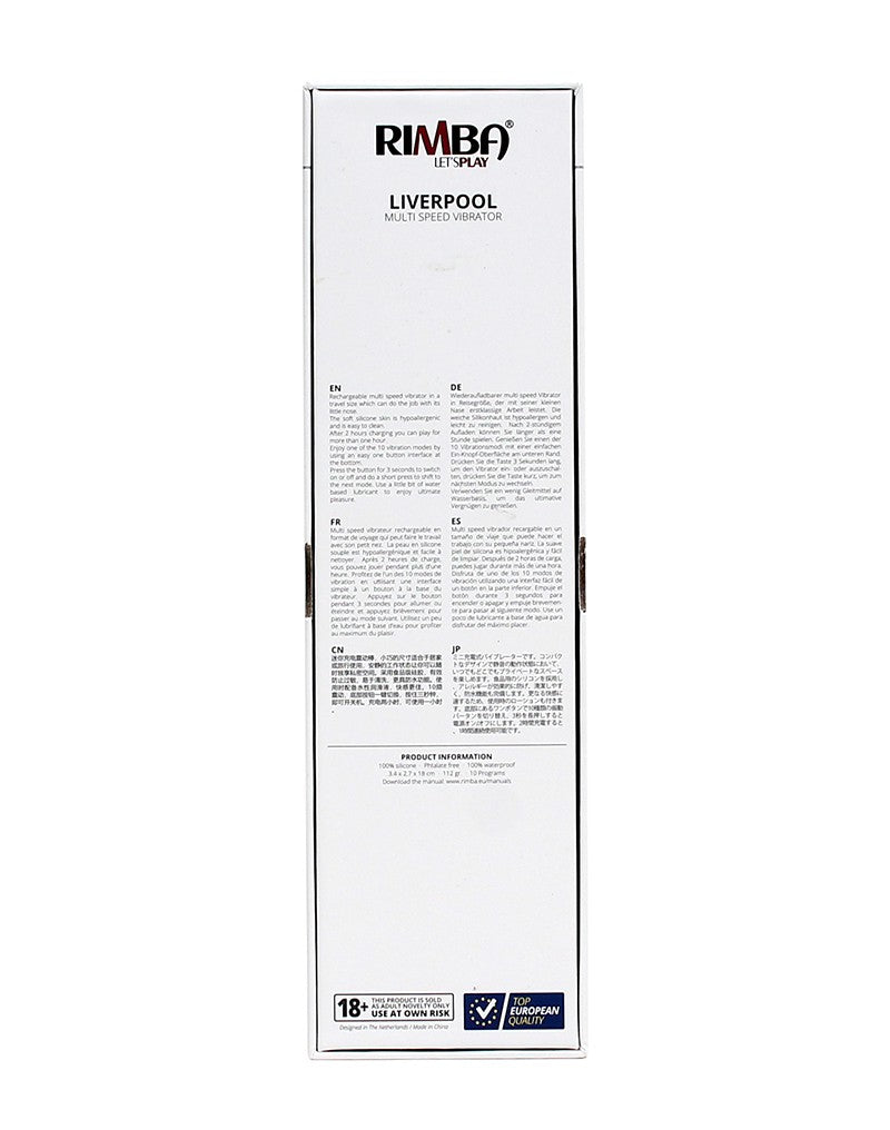 Rimba – Liverpool Nose Job Vibrator - UABDSM