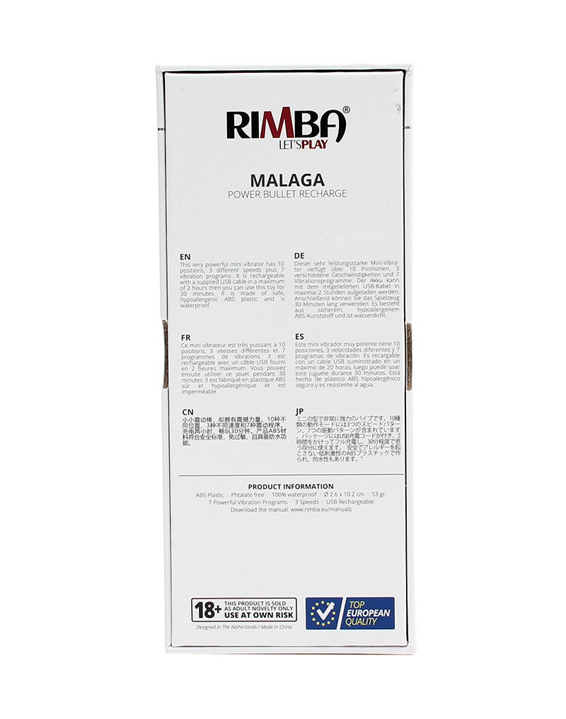 Rimba - Malaga Bullet Vibrator - UABDSM