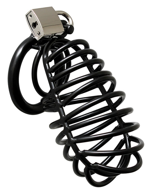 Rimba - Male Chastity Device With Padlock Rimba - Male Chastity Device With Padlock - UABDSM