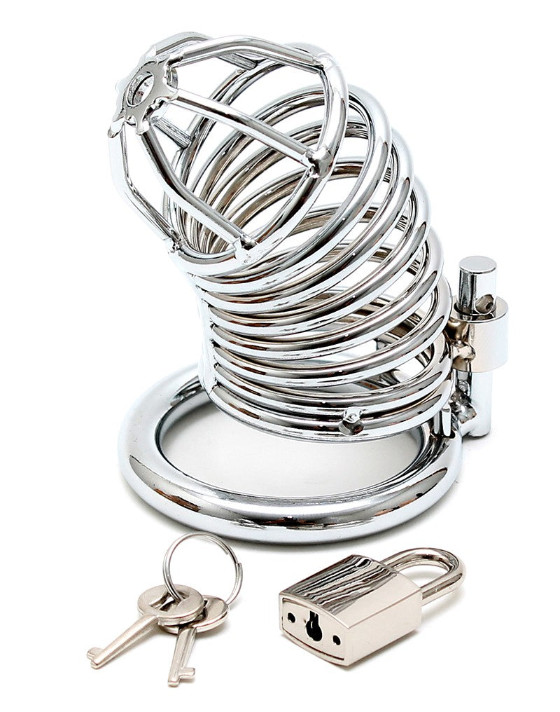 Rimba - Male Chastity Device With Padlock - UABDSM