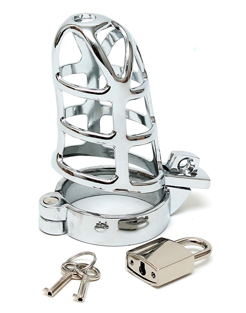 Rimba - Male Chastity Device With Padlock - UABDSM