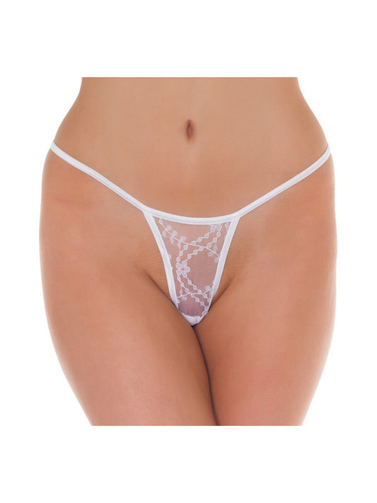 Amorable By Rimba - Mini String - One Size - White Amorable By Rimba - Mini String - One Size - White - UABDSM